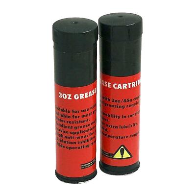 2x Large Grease Gun Cartridges 3oz Refill Grease Cartridge Replacement ...
