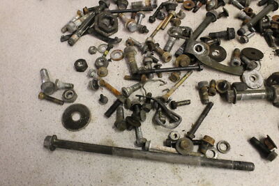 1989 Kawasaki Ninja ZX1000 MISCELLANEOUS NUTS BOLTS ASSORTED