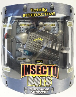 RAR: Interaktive MGA ''INSECTO BOTS'' Roboter Bugs I.B.11, in OVP