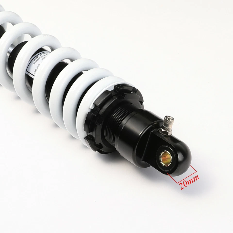 Amortiguador trasero suspensión 430MM 17"" motocicleta scooter ATV 1200LBS Foto 3 de 4