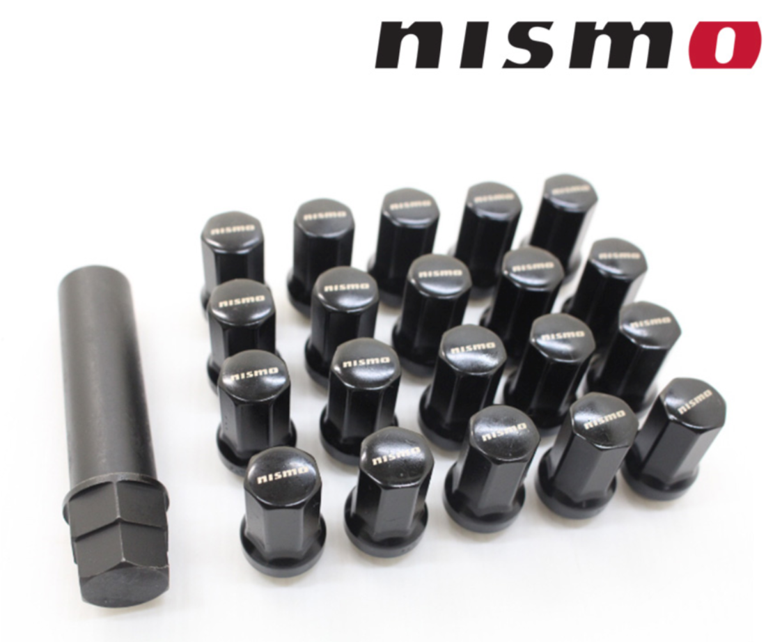 NISMO WHEEL NUT 20PC SET 34mm STANDARD TYPE FOR MULTIPLE FITTING