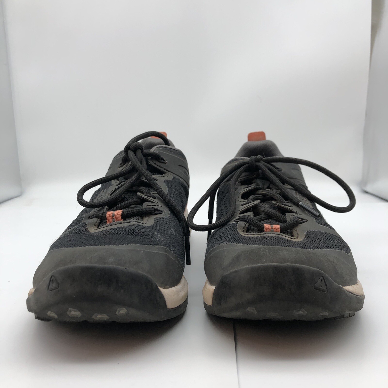 Scarpe sportive da trekking KEEN Explore Vent 1023134 donna nere a rete stringate 9 5