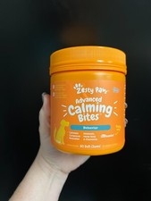Zesty Paws Advanced Calming Bites Behavior 90ct Soft Chews For Dogs Exp 2025