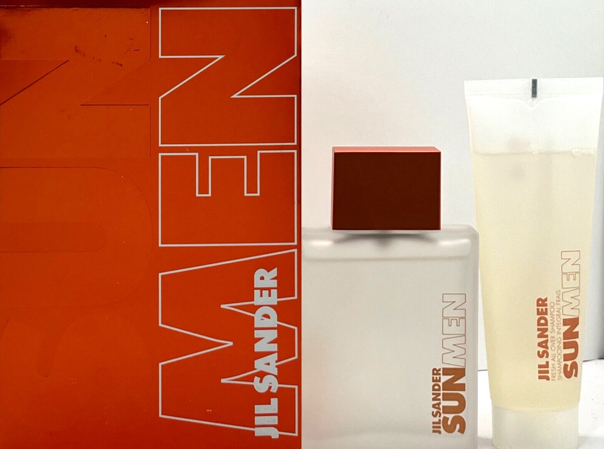 JIL SANDER SUN MEN 2 PCS GIFT SET EDT SPRAY 2.5 Oz, ALL OVER