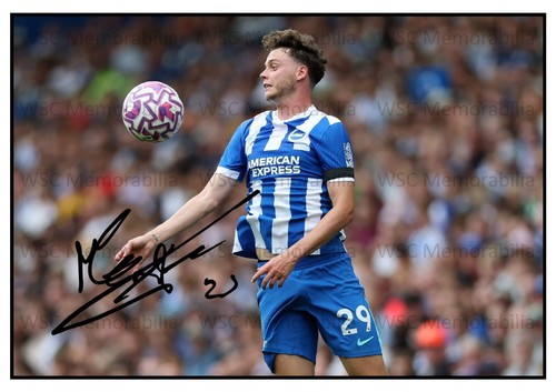12149. Maxim De Cuyper Signed Pictures (A4 Prints) Brighton Brugge Belgium etc.