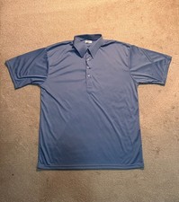 Collars  Co Polo Shirt Extra Large Blue Dress Collar Performance Short Sleeve