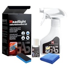 Automotive Headlamp Restoration Fluid Kit, 2025 New Headlight Restoration Kit...