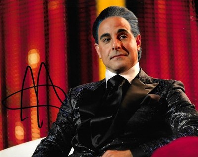 Stanley Tucci signiert Die Tribute von Panem 10x8 Foto 