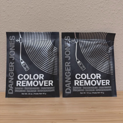 Danger Jones Color Remover for Semi-Permanent and Direct Dye Colors 1.5 oz-2Pack