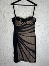Dolce & Gabbana Lace Accented Mesh Dress Size 48
