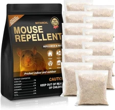 24 Pack Vamoose Natural Rodent Repellent Pouches for Mice Rats Car Engine