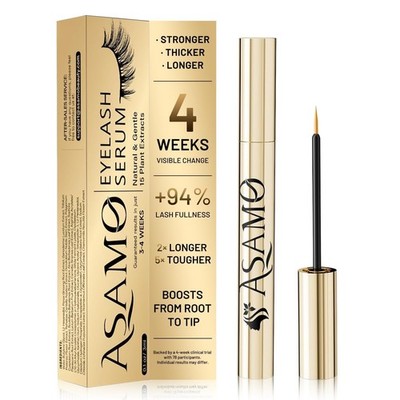 Eyelash Growth Serum   15 Plant Extracts for Longer, Denser & Robust Lashes,B...