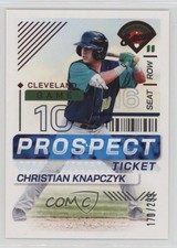 2024 Panini Prospect Edition Red 170/299 Christian Knapczyk #54 1n61