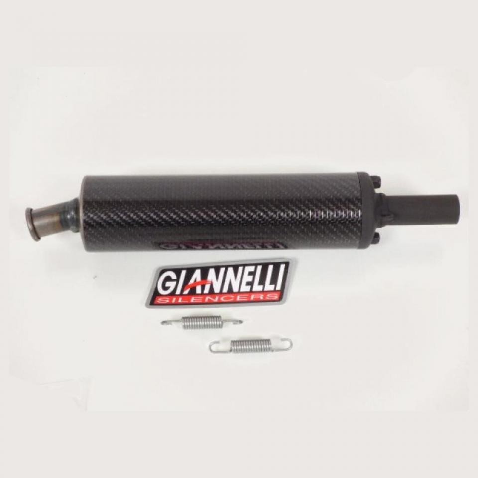 Silencieux GIANNELLI carbone pour moto | Échappement haute performance
