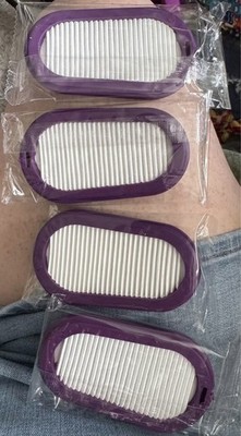 GVS SPR321 P100 Half Mask Replacement Filters Cartridges Purple 4 Pack