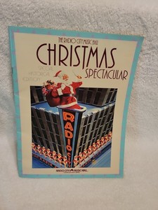 1989 THE RADIO CITY MUSIC HALL CHRISTMAS SPECTACULAR PROGRAM 