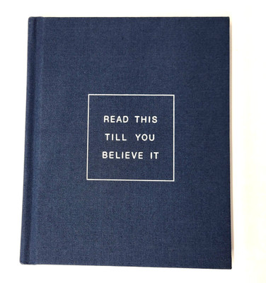 Read This Till You Believe It M.H. Clark Compendium Navy Blue HC Inspirational