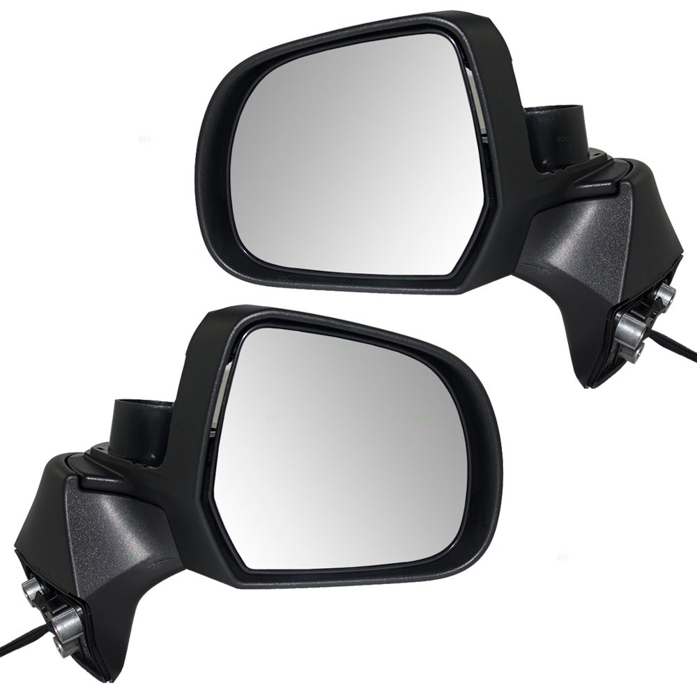 2014 Nissan Versa Note Side View Power Mirrors Set Ready to Paint