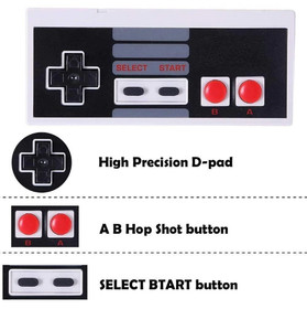2PCS Wired Game Controller Gamepd Mini Classic Retro NES for Nintendo US