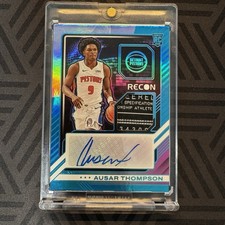 2023-24 Ausar Thompson RPA 1/1 Panini Recon Platinum Laundry Tag RC One of One
