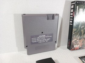 The Immortal NES Complete In Box Authentic Nintendo CIB Tested Great Shape ++