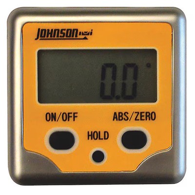 Johnson Level & Tool 1886-0200 Digital Angle Finder, Magnetic, 3 Button