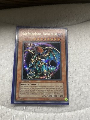 Yu-Gi-Oh! Chaos Emperor Dragon IOC-000 Secret Rare 1st Edition Vintage