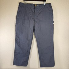 Carhartt Pant Mens 42x30 Relaxed Straight Rugged Flex Duck Double Front Dungaree