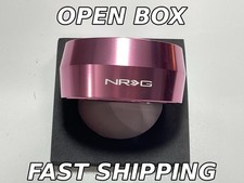 Nrg Srk-201pk Free Spin Steering Wheel Quick Release Quick Lock Hub Adapter Pink