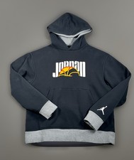 Nike Air Jordan Sport DNA HBR Black Fleece Pullover Hoodie Men's M DC9639-010