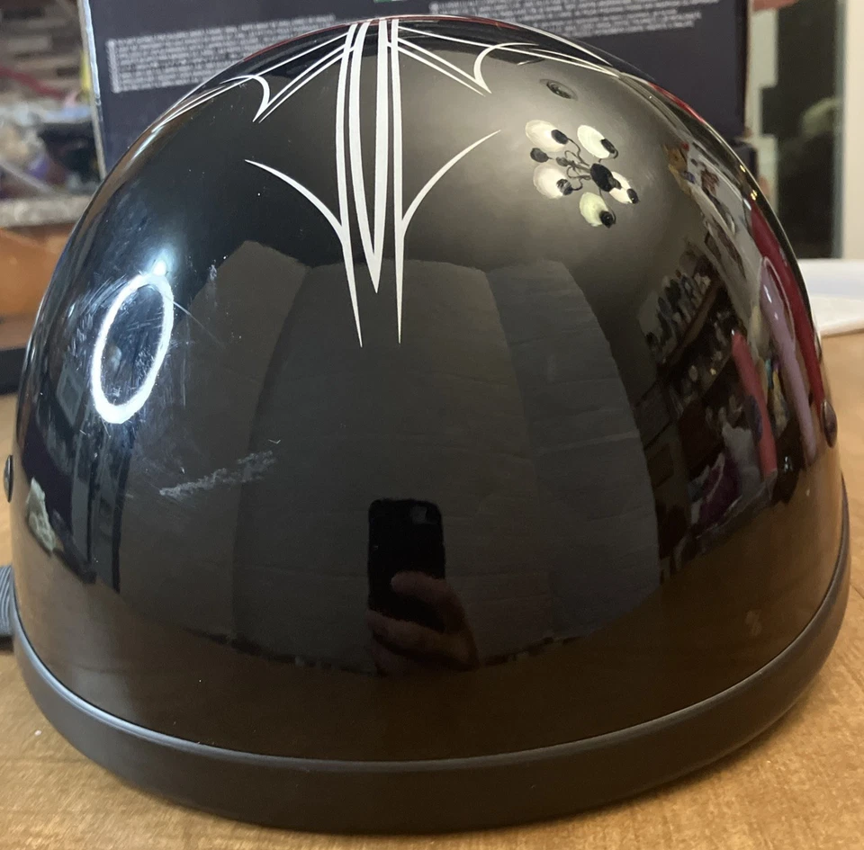 Tapa Deslizante Original Street Rod Para Hombres DOT Proteger Motocicleta Bicicleta Casco Xsmall Foto 3 de 4