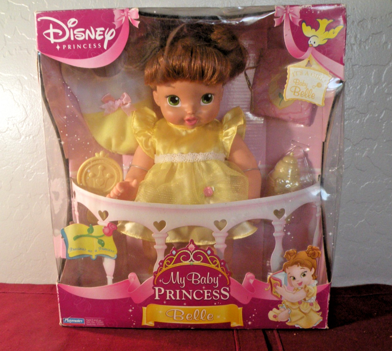 Disney My Baby Princess Belle/ Ariel 2004 Playmates Toys New