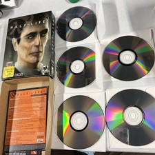 Half-Life 2 PC, 2004 5 Disc Plus Inserts Discs In Amazing Shape  Cd Key