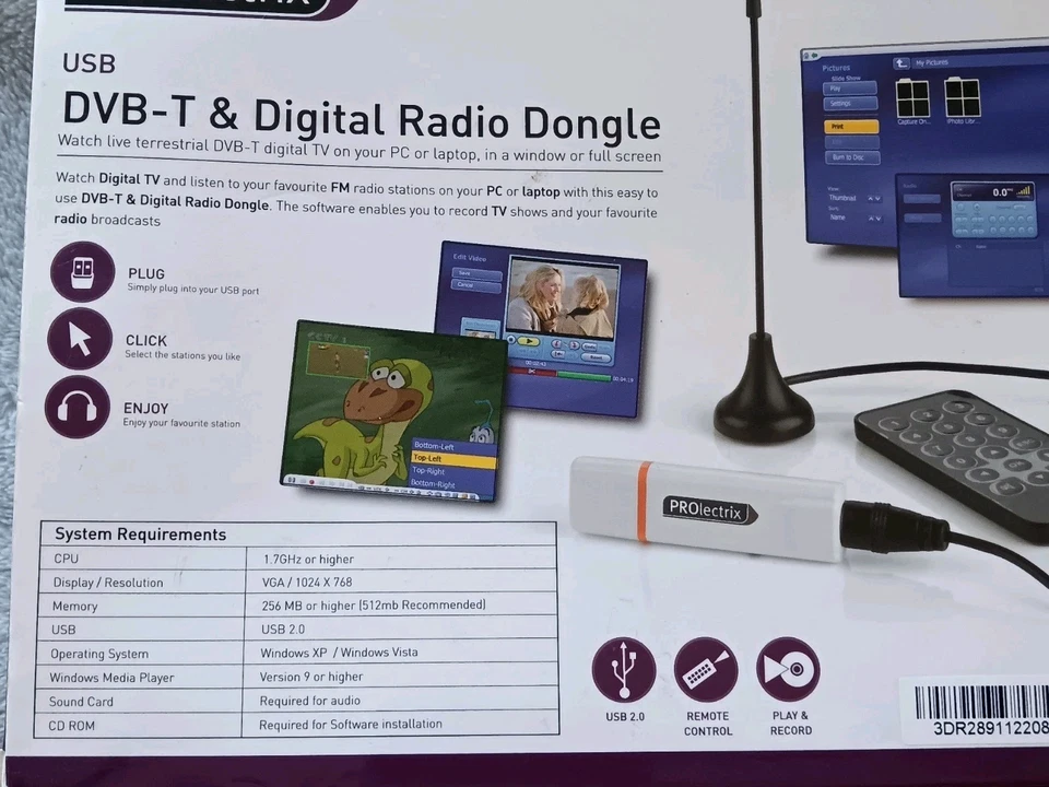 PROlectrix DVB-T And Digital Radio Dongle in Box B14 - Image 4 of 4