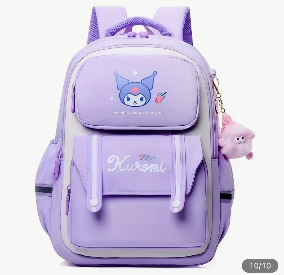 Kuromi Purple Character Backpack kuromi Pumpkin Mini Backpack main image 4