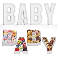 BABY Fillable Cardboard Letters for Charcuterie Board Baby Shower Decor