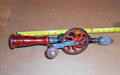 Miller Falls 2A egg beater hand crank drill