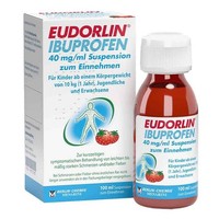 Eudorlin Ibuprofen 40 Mg / Ml Suspension Zum Einnehmen · 100 Ml · Pzn 18752189