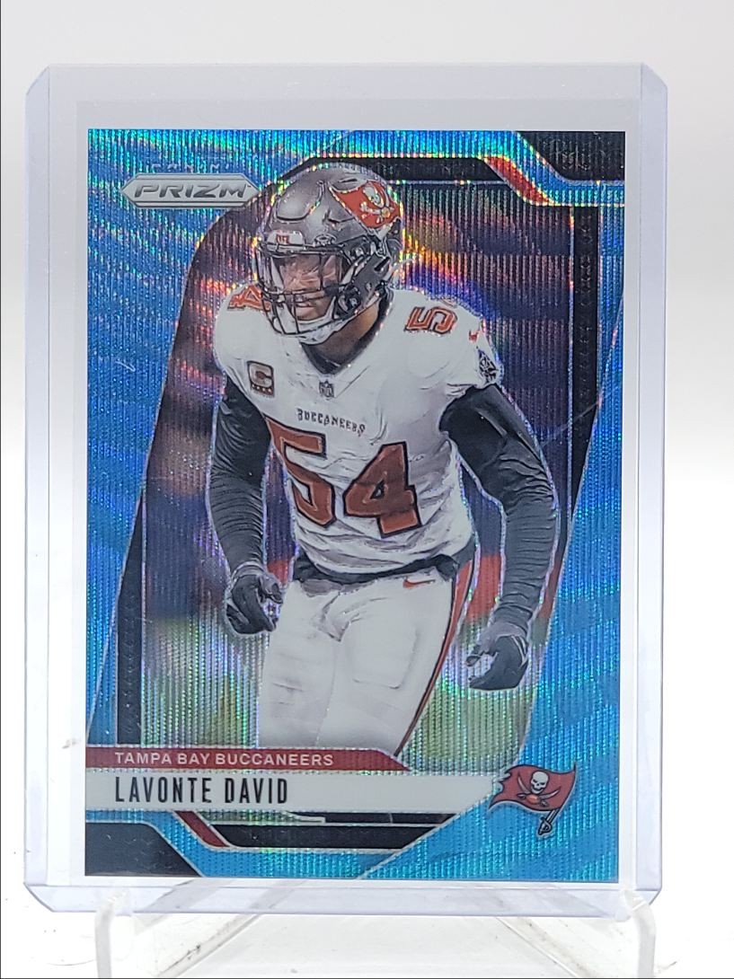 LAVONTE DAVID 2024 PANINI PRIZM BLUE WAVE BUCCANEERS /230 Q4274