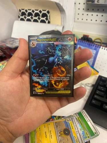 Mega Charizard X ex 125/094 Me02: Phantasmal Flames Holo