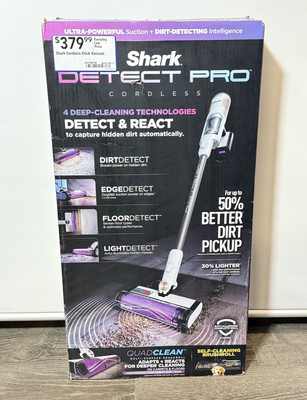 Shark Detect Pro Cordless Quad Clean Vacuum Cleaner IW1111 - Brand New