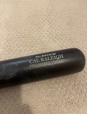 Cal Raleigh Game Used Bat 2025 Nameplate (Send offers) 