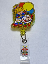Rainbow Brite - Belt Clip - ID Badge Reel Holder Retractable