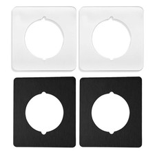 2Pcs Stainless Steel Door Lock Repair Plate door Reinforcement Plate Backplate