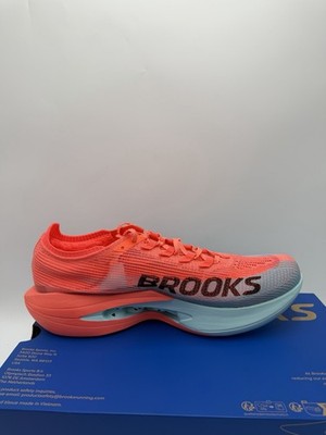 Brooks Hyperion Elite 5 Pink Clay/Atomizer Blue Running Mens Sz 11.5 NWB No Lid Brooks Hyperion Elite 5 Unisex Pink Clay/Atomizer Blue  main image 3