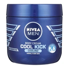 Nivea Men Cool Kick Full Body Cream Cooling 13.5 Fl Oz 400 mL New Daily Use