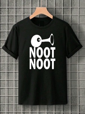 Pinguin Noot Noot T-Shirt, lustig unhöflich Neuheit Geschenk Witz Grafik Herren Unisex Tee