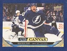 2024-25 Upper Deck BRAYDEN POINT UD Canvas #C176 Tampa Bay Lightning