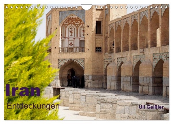 "Calendar 2027 · US Version · Iran - Discoveries (Wall Calendar 2027 12\" × 8\" Lan"-image