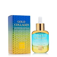 FARMSTAY Gold Collagen Nourishing Ampule 35 ml - ampułka z kolagenem do twarzy